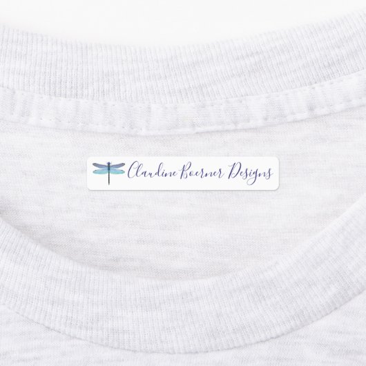 Dragonfly Labels für Fabric Crafter oder Künstler Etiketten (Befestigt)