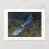 Dragonfly & Lace Postkarte (Vorderseite)