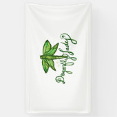 Dragonfly Lady Banner (Vertikal)