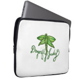Dragonfly Lady Laptopschutzhülle (Vorne Rechts)