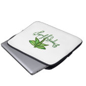 Dragonfly Lady Laptopschutzhülle (Vorne Knopf)