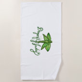Dragonfly Lady Strandtuch (Vorderseite)