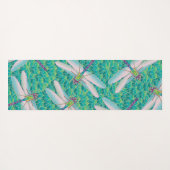 Dragonfly Lady Yoga Mat Yogamatte (Rückseite (Horizontal))