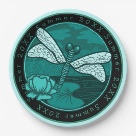 Dragonfly Lake Life Pappteller