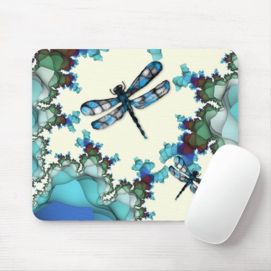 Dragonfly Land Mousepad (Mit Mouse)