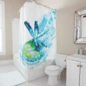 Dragonfly-Landing-Geschenk | Niedliches Geschenk f Duschvorhang (Beispiel)