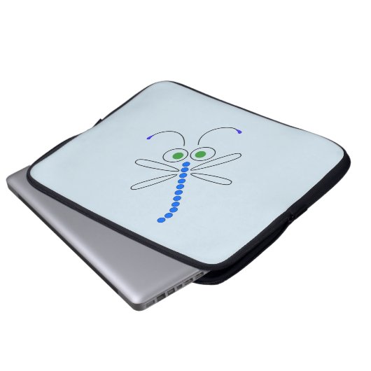 Dragonfly Laptopschutzhülle (Vorne Knopf)