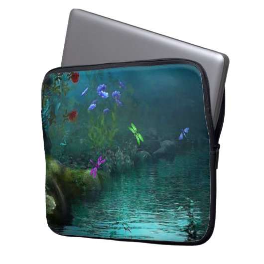 Dragonfly  laptopschutzhülle (Vorderseite Links)