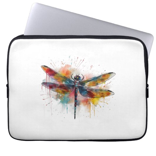 Dragonfly Laptopschutzhülle (Vorderseite)