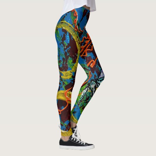 Dragonfly Leggings (Rechts)