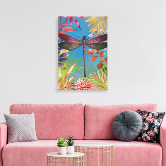 Dragonfly Leinwanddruck (Insitu (Wohnzimmer))
