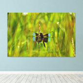 Dragonfly Leinwanddruck (Insitu (Holzboden))