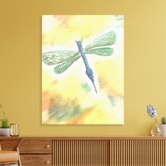 Dragonfly Leinwanddruck (Insitu (Wohnzimmer))