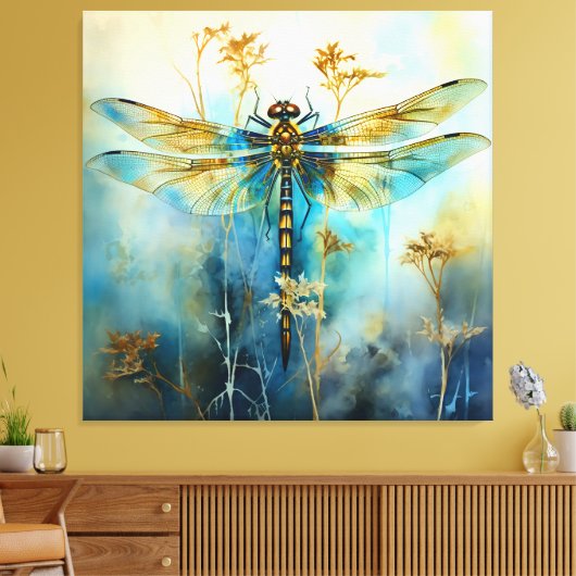 Dragonfly Leinwanddruck (Insitu (Wohnzimmer))