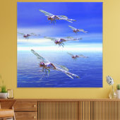 Dragonfly Leinwanddruck (Insitu (Wohnzimmer))