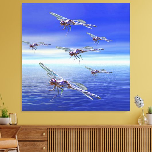 Dragonfly Leinwanddruck (Insitu (Wohnzimmer))