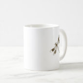 Dragonfly Leopard Print Swarm Nymph Animal Lover W Kaffeetasse (VorderseiteRechts)