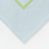 Dragonfly | Light Blue Fleecedecke (Ecke)