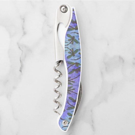 Dragonfly Lila Haze Kellnermesser (Vorderseite)