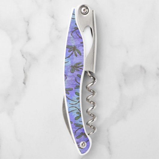 Dragonfly Lila Haze Kellnermesser (Rückseite)