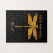 Dragonfly Lover| Nicht alle, die wandern, sind ver Puzzle (Horizontal)