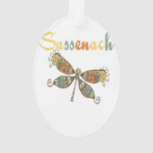 Dragonfly Lover Ornament | Zuhause Décoration (Rückseite)