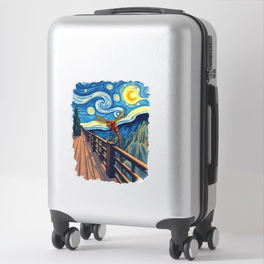 Dragonfly Lovers Artistic Dragonfly Aufkleber (Koffer)