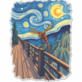 Dragonfly Lovers Artistic Dragonfly Aufkleber (Vorderseite)