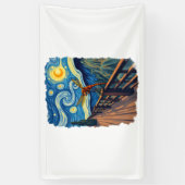 Dragonfly Lovers Artistic Dragonfly Banner (Vertikal)