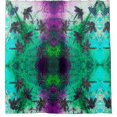 Dragonfly Magic  Duschvorhang (Vorderseite)