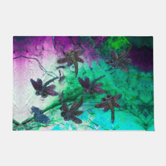 Dragonfly Magic Fußmatte (Vorderseite)