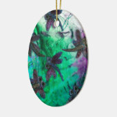 Dragonfly Magic Keramik Ornament (Links)