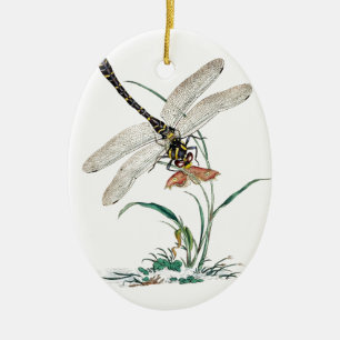 Dragonfly Magic Keramikornament