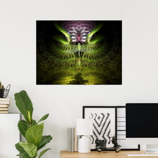 Dragonfly Magic Poster (Heimbüro)
