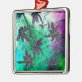 Dragonfly Magic Silbernes Ornament (Links)