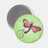 Dragonfly Magnet (Vorderseite/Rückseite)
