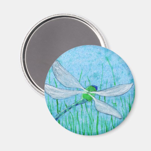 Dragonfly Magnet (Vorderseite/Rückseite)