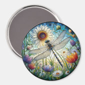 Dragonfly Magnet (Vorderseite/Rückseite)