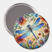 Dragonfly Magnet (Vorderseite/Rückseite)