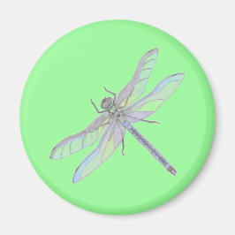 DRAGONFLY-Magnet (grün) Magnet