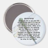 Dragonfly-Magnet Magnet (Vorderseite/Rückseite)