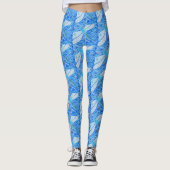 Dragonfly-Malerei Leggings (Vorderseite)