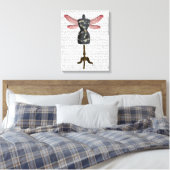 Dragonfly Mannequin Leinwanddruck (Insitu (Schlafzimmer))