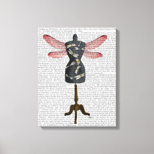 Dragonfly Mannequin Leinwanddruck (Vorderseite)
