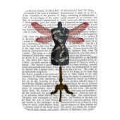 Dragonfly Mannequin Magnet (Vertikal)