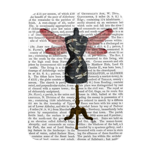Dragonfly Mannequin Magnet (Vertikal)