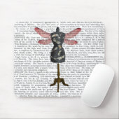 Dragonfly Mannequin Mousepad (Mit Mouse)