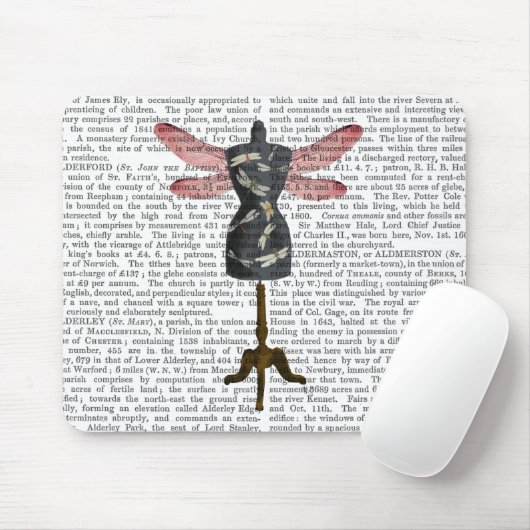 Dragonfly Mannequin Mousepad (Mit Mouse)