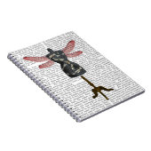 Dragonfly Mannequin Notizblock (Rechte Seite)