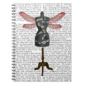 Dragonfly Mannequin Notizblock (Vorderseite)